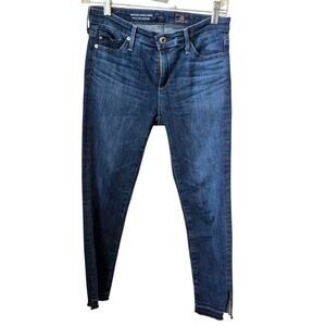 Adriano Goldschmied Stevie Capri Jeans Womens 25 Slim Straight Beachy Low Rise